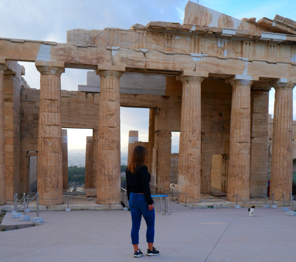 zdjęcie Neetris na Akropolu