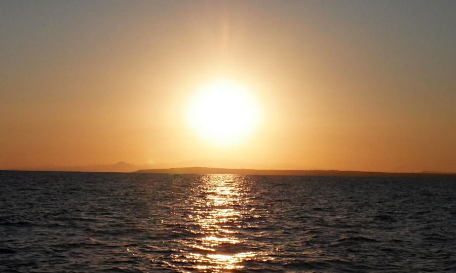 Zdjęcie - zachód słońca - wdzięczność